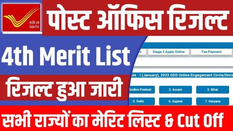 India Post GDS 4th Waiting List