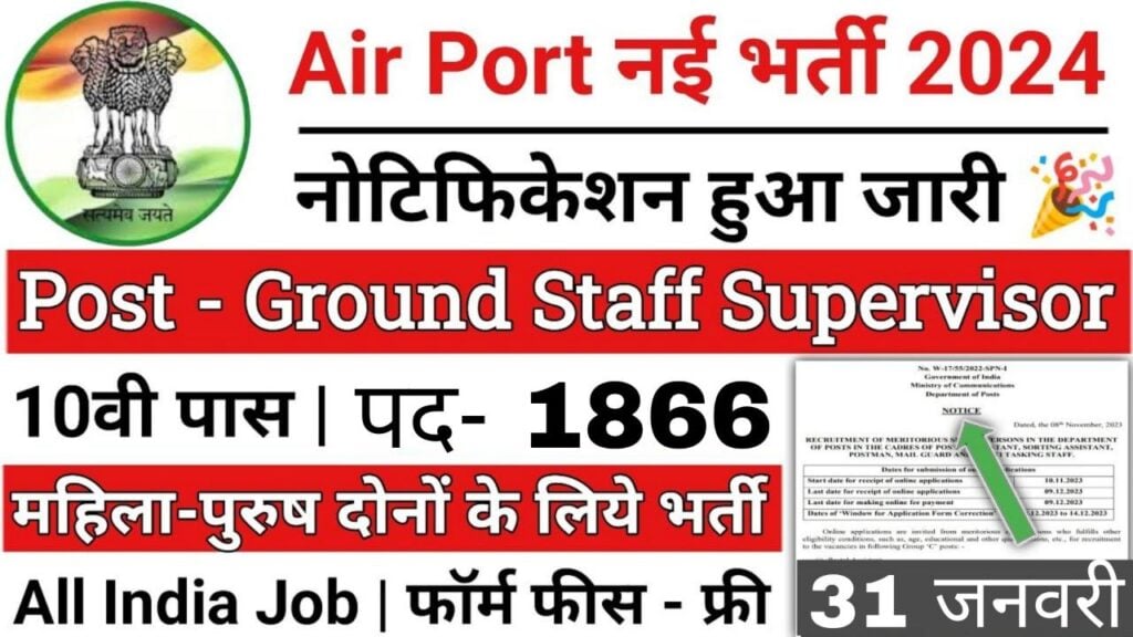 Airport Group Staff Vacancy