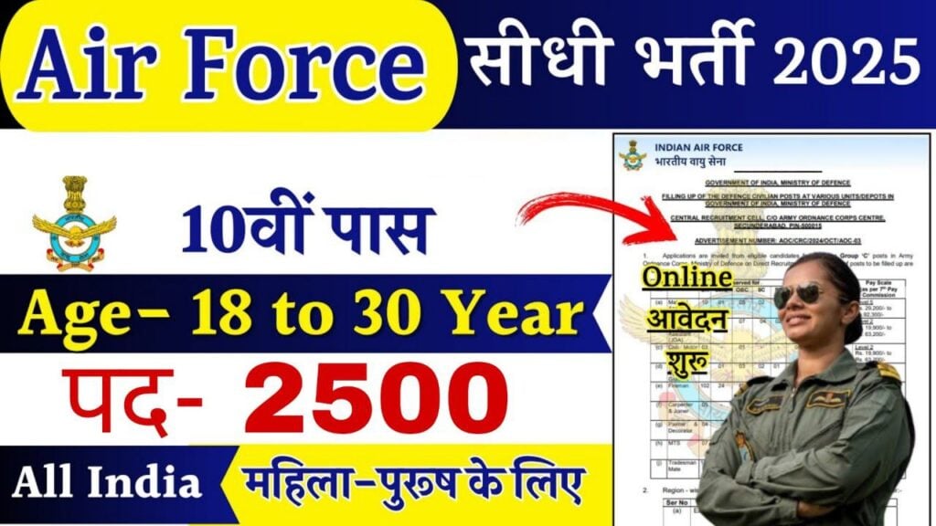 Indian Air Force Agniveer Vacancy