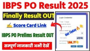 IBPS PO Result 2025