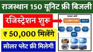 Rajasthan 150 Unit Free Bijali Yojana