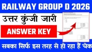 Railway Group D Answer Key 2026