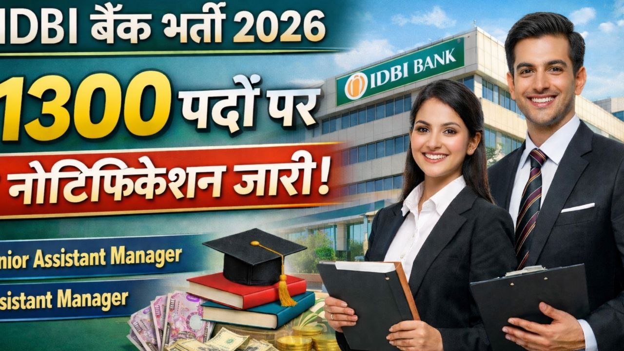 IDBI Bank Recruitment 2026