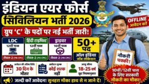Indian Air Force Civilian Recruitment 2026