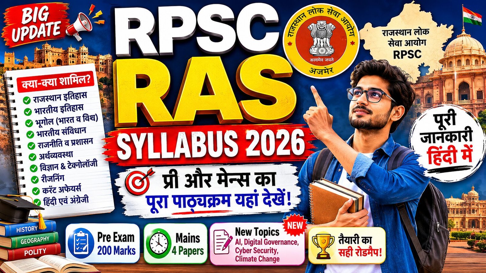 RPSC RAS Syllabus 2026
