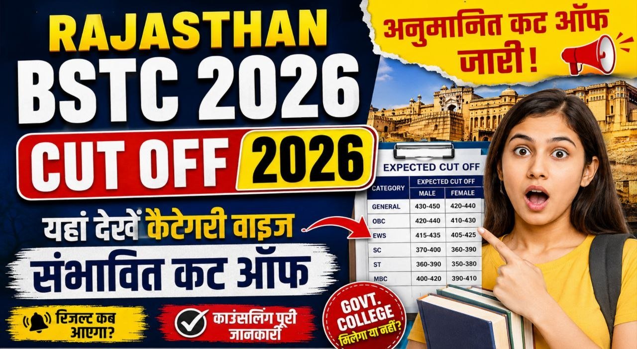 Rajasthan BSTC Cut off 2026