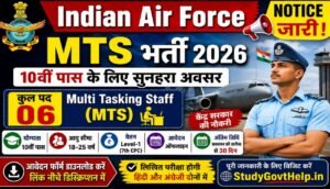 Indian Air Force MTS Recruitment 2026