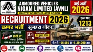 AVNL Recruitment 2026