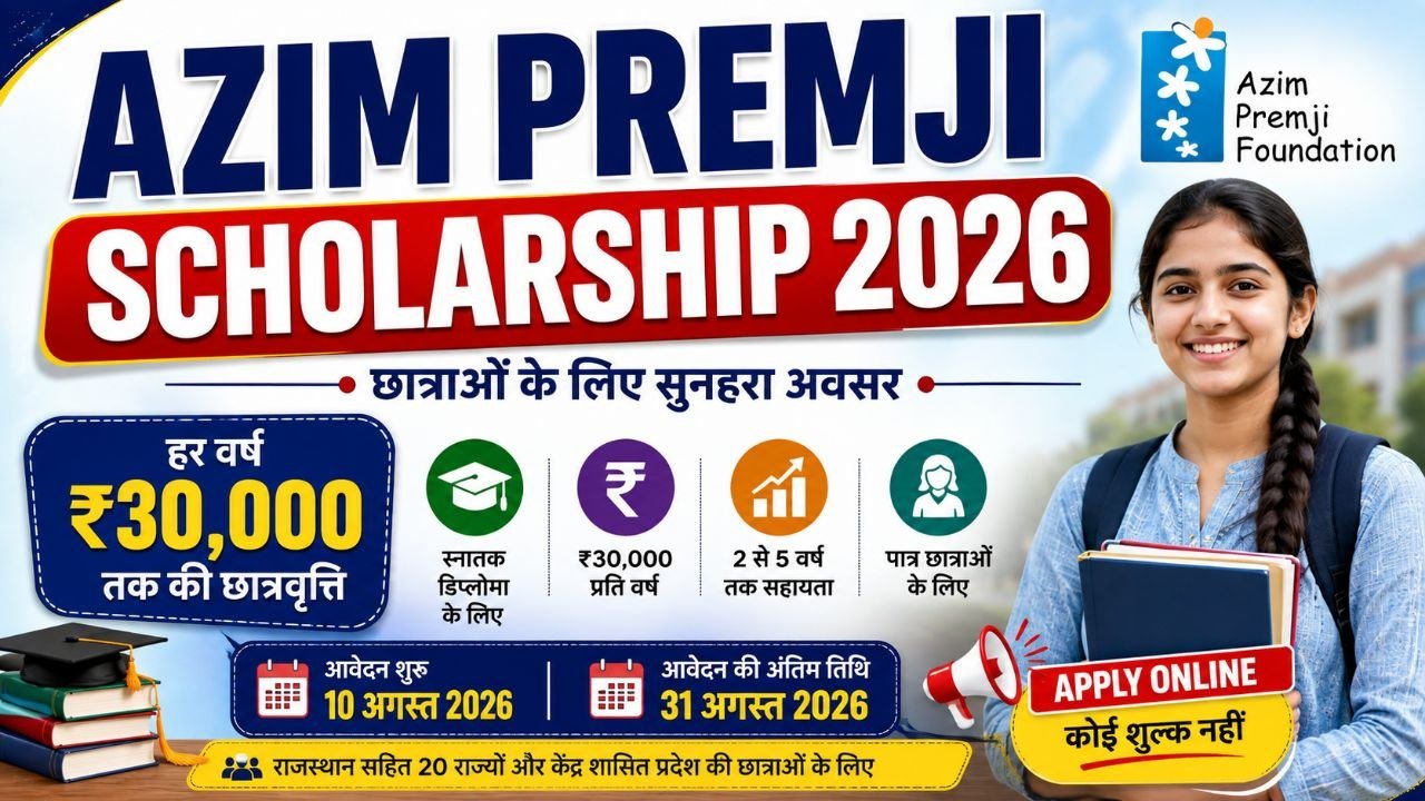 Azim Premji Scholarship 2026
