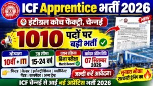 ICF Apprentice Recruitment 2026