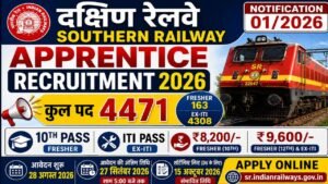 Southern Railway Apprentice Recruitment 2026