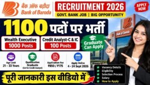 Bank of Baroda SO Recruitment 2026