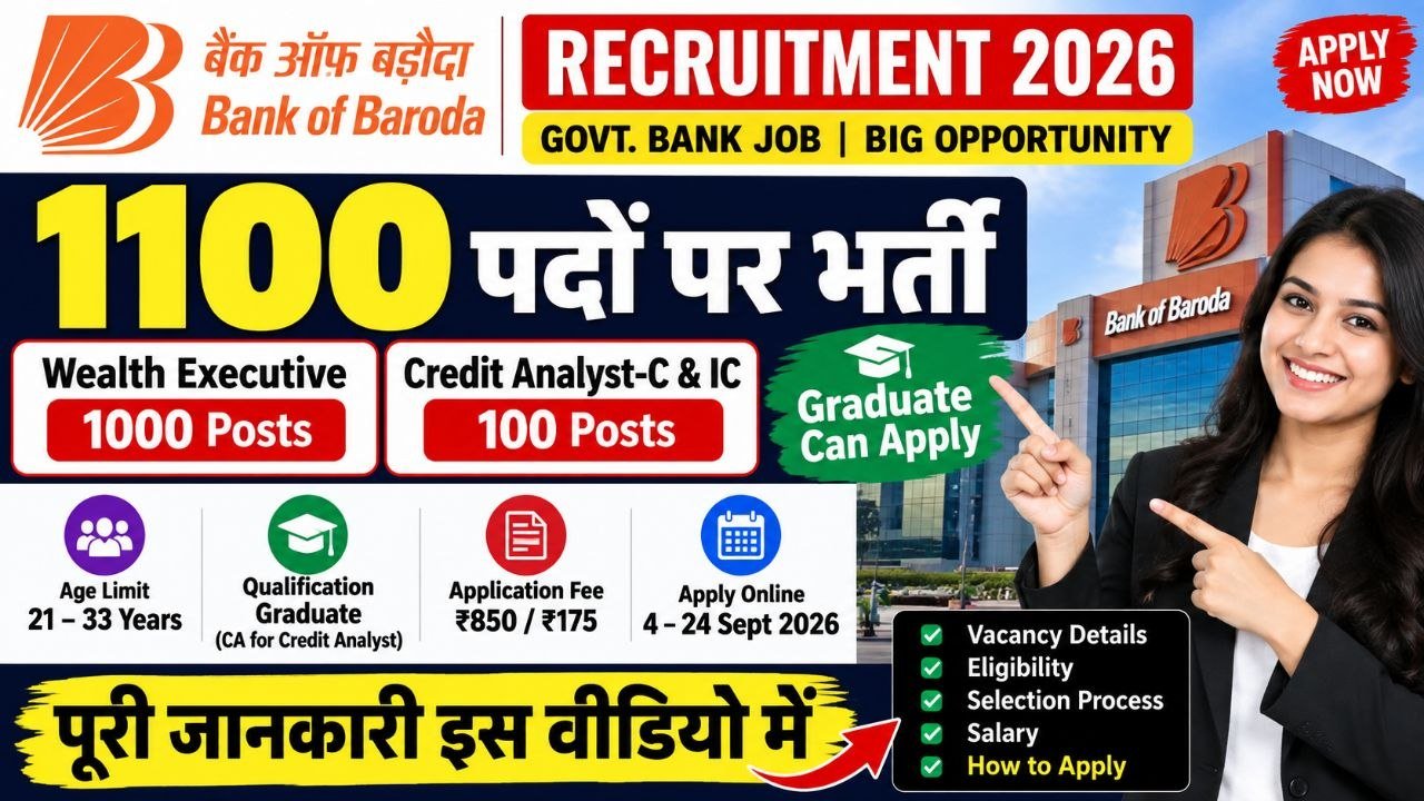 Bank of Baroda SO Recruitment 2026