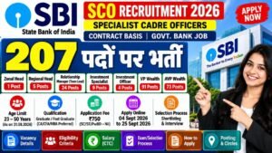 SBI SCO Recruitment 2026
