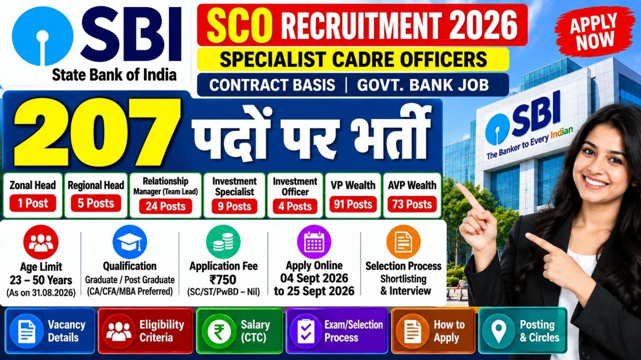 SBI SCO Recruitment 2026