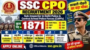 SSC CPO Recruitment 2026