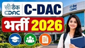 C-DAC Recruitment 2026