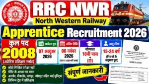 RRC NWR Apprentice Recruitment 2026