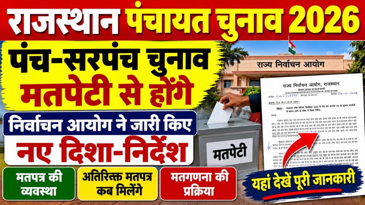 Rajasthan Panchayat Election Ballot Papers