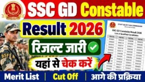 SSC GD Constable Result 2026